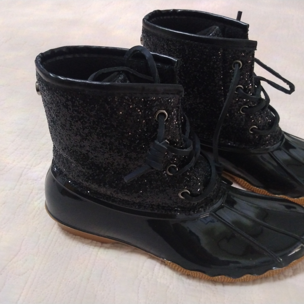 Belk Laced Rubber Boots